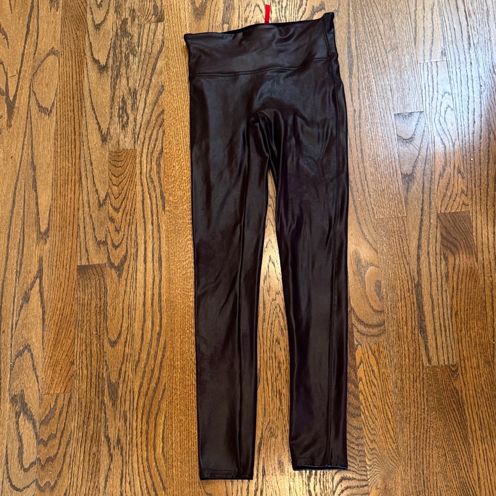 SPANX Burgundy Leggings